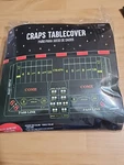 Craps Game Green Felt Table Cover 3 X 6 Ft Casino Party Supplies New. Price: $20.00.