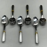 Abc (2 Pack, 36 Each) Dominion Stamped Teaspoons 5-1/2 LX1-1/2 Silver New. Price: $12.32.