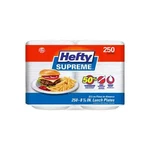 Hefty Supreme 7/8" Foam Plates, 250 Ct. New. Price: $27.95.