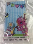 Shopkins Plastic Birthday Party Supplies Cloth 54 X 84 New. Price: $14.90.