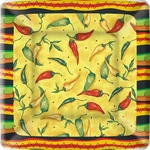 Boston International Ihr Square Dinner Paper Plates, X 10-INCHES, Peppers New. Price: $16.84.