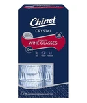 Chinet Cut Crystal 15 Oz. Stemless Wine Glasses 16 Count Box New. Price: $9.99.