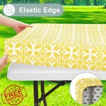 Misaya Picnic Table And Bench Covers 5FT Yellow Waterproof Polyester New. Price: $40.99.