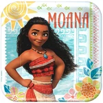 Moana Disney Princess Square Lunch Plate And Napkin Happy Birthday Party Pack New. Price: $15.99.