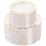 Bestvip 200PCS Clear Gold Plastic Plate, Disposable Party Plates With 100 Din... New. Price: $70.29.