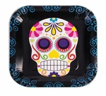 Day Of The Dead 9" Square Disposable Plate 8 Pack New. Price: $9.71.