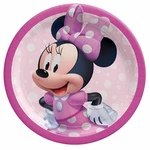 Minnie Mouse Forever Round Lunch Plates Birthday Party Supplies 8 Per Package New. Price: $5.25.