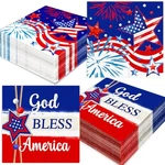 4TH Of July Napkins: 250TH Anniversary Decorations Patriotic American New. Price: $18.81.