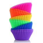 New Star Foodservice 44270 Reusable Silicone Baking Cups And Cupcake Liners, .... Price: $20.87.