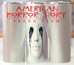 American Horror Style Tumbler 20OZ Stainless Steel Dark Gothic Tv Theme Cup New. Price: $19.50.
