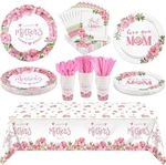 Durony 169 Pieces Happy Mother's Day Party Set Including Paper P.. New. Price: $15.99.