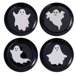Way To Celebrate Halloween 4PK Ceramic Ghost Appetizer Plates New. Price: $11.07.