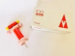 Alessi Twergi Corkscrew Collection Pink Design Ettore Sottsass New Box. Price: $220.89.