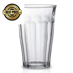 Duralex Made In France Picardie Tumbler Set Of 6,16.87 Oz 17.6 Ounces, Clear New. Price: $46.98.