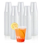 Plastic Cups 300 Pack 12 Oz Clear Disposable Drinking Party Lilymicky Cold New. Price: $46.99.