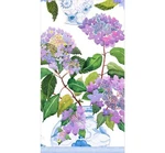 Caspari - Hydrangeas And Porcelain Paper Guest Towel Napkins New. Price: $7.99.