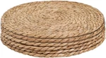 6PCS 12" Round Woven Rattan Placemats,natural 11.8 Inches (diameter), New. Price: $27.02.