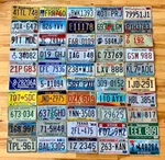 50 State Set Of License Plates In Craft Condition Used. Price: $219.99.