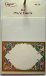 Caspari Place Cards Original Design Julie Pearson 10 Ct Pkg Table Cor New. Price: $7.99.