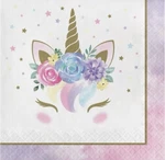 Unicorn Baby Lunch Paper Napkins 16 Pack Floral Shower Decoration New. Price: $15.99.
