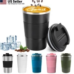 Yinbaoge Insulated Travel Coffee Mug, Spill & Leak Proof, 12 Ounces, Black New. Price: $14.91.