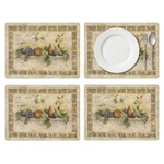 Pimpernel Tuscan Palette Collection Cork-backed Placemats Set Of 4, 15.7 X 11.7" New. Price: $48.00.
