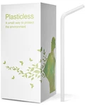 200 Count 8.25" Eco-friendly Bendable Compostable Straws Ktob Plasticless New. Price: $24.99.