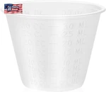 Dealmed Medicine 100 Measuring Cups, Graduated, 1OZ Disposable New. Price: $8.15.