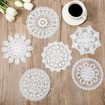 Lace Doilies For Tables, 6 Pcs Inch Vintage Crochet Handmade Round ... New. Price: $13.23.