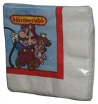 Nintendo Power Super Mario Bros. C.a. Reed Party Facial Tissue Napkins Pack New. Price: $15.98.