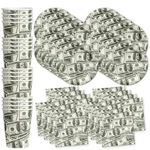 Money $100 Dollar Bills Birthday Party Supplies Set Plates Napkins Cups Tablewar New. Price: $27.34.