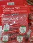 Amscan Vintage Christmas Santa Plastic Cup Cake Picks Box Of 3 Dozen 10 Packs New. Price: $18.00.