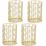 Yopay 4 Pack Pencil Cups, Round Wire Metal Makeup Brush Holder, Cyli... New. Price: $20.83.