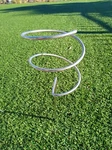 Ganz Picnic Beach Outdoor Wine Bottle & Glass Holder Stakes Set Off Ground Open. Price: $8.95.
