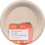 Ecosoul - Round Plates Bagasse 20 Count (pack Of 8) New. Price: $41.99.