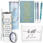 Domensi 6 Pcs Christian Gifts For Women Blue 20 Oz Marble Sign Tumbler Ma... New. Price: $30.78.