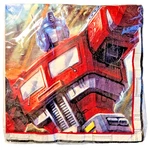 Unique Transformers Luncheon Paper 2 Ply Napkins - X 6.5", 16 Pcs New. Price: $9.99.