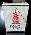 2002 Kit: Takeout For Two Tiny Chinese Food Carton W/ Accessories & Book! New. Price: $29.00.