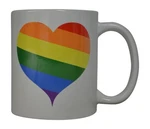 Rogue River Tactical Best Coffee Mug Rainbow Heart Love Gay Pride Novelty Cup... New. Price: $15.99.