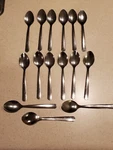 Members Mark Dinner Spoons Lot Of 15 Diner Ready Used. Price: $11.95.