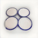 Syracuse Blue Rim Speckled Bread & Butter Plate Restaurant Quality 5.5" Set Of 4 Used. Price: $39.51.