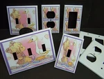 Precious Moments Girl And Goose Light Switch Or Outlet Cover New. Price: $7.39.