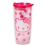 Silver Buffalo Sanrio Hello Ounces, Kitty Strawberry (20 Ounces) New. Price: $19.94.