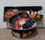 Peanuts Great Pumpkin Charlie Brown Melamine Serving Tray Bowl Plates Cups Set New. Price: $129.50.