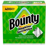 Bounty Paper Napkins, White, 400 Count Free Shipping New. Price: $12.50.