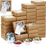 30 Pack Wedding Favors Guests Small Ceramic Bowls Bulk Gifts Set 3.3 Inch Blue New. Price: $74.92.