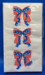 Lady Jayne Punch Studio 13937 July 4TH Bows 32-CT Paper Guest Towels Napkins New. Price: $14.95.