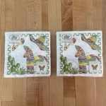 Fiesta Boston Intl Rosanne Beck Collection Cocktail Beverage Paper Napkins Ihr New. Price: $5.00.