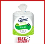 Chinet Classic Dinner 10-3/8" Paper Plate 165 Count New. Price: $34.99.
