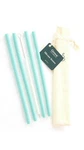 New Grove Collaborative Reusable Eco-friendly Sustainable Silicone 9 Straws Set. Price: $8.99.